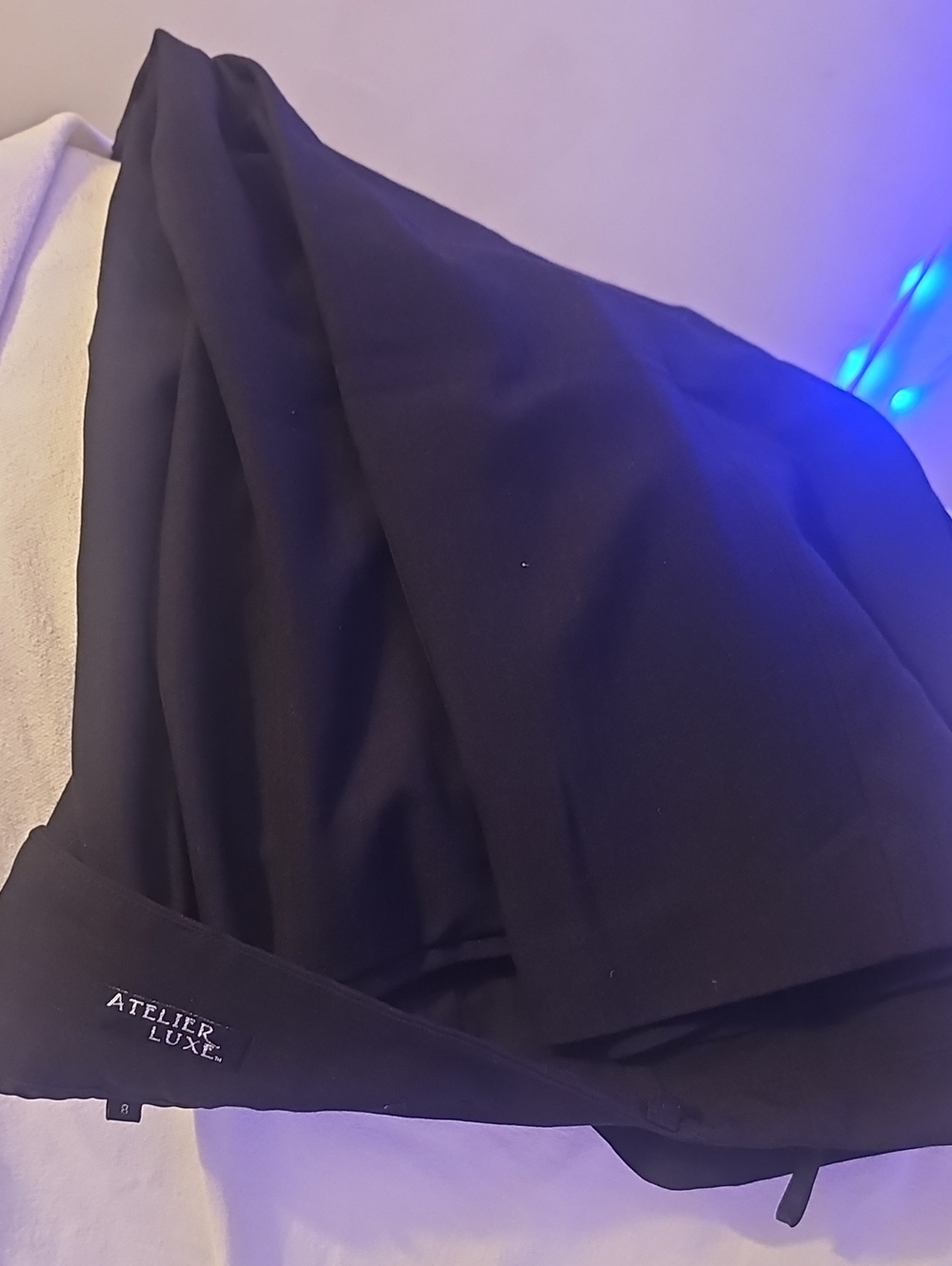 Atelier Luxe Black Pants